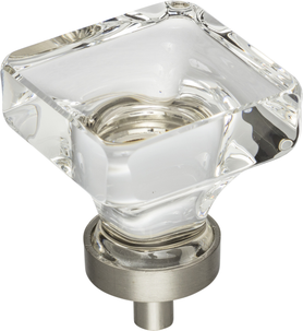 Harlow 1-3/8'' Length Square Knob G140L-SN