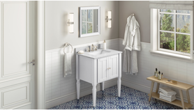 2nd Gen Jensen Vanities 22'' W x 1'' D x 24'' H Forest Green Jensen mirror MIR2JEN-22-GN