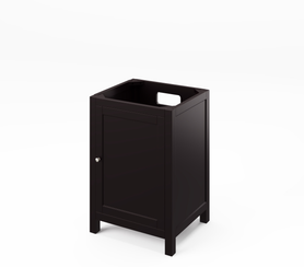 Astoria 24'' Espresso Vanity, Calacatta Vienna Quartz Vanity Top, undermount rectangle bowl VKITAST24ESCQR