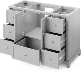 Addington 48'' White Vanity VN2ADD-48-WH-NT