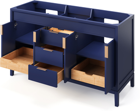 Theodora 60'' Hale Blue Vanity, double bowl VN2THE-60-BL-NT