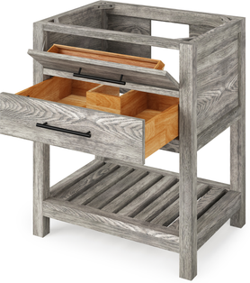 Wavecrest 30'' Weathered Grey Vanity VN2WAV-30-WG-NT