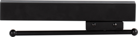 Tie, Belt, & Pant Organizers Matte Black 12'' Sliding Valet Rod 295W-MB