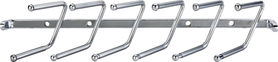 Tie, Belt, & Pant Organizers Polished Chrome Screw-Mount Tie Rack 296T-PC