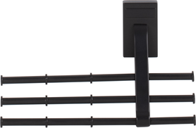 Tie, Belt, & Pant Organizers Matte Black Tri-Level Tie Organizer 356T-MB