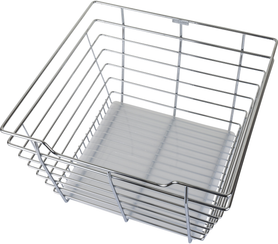 Pullout Closet Baskets Plastic Liner for 16''D x 29''W x 6''H Closet Pullout Basket POB1PL-16296