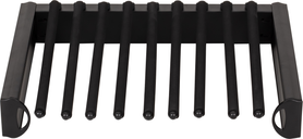 Tie, Belt, & Pant Organizers Matte Black 18'' Wide Pant Rack PPR-1814-MB