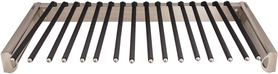 Tie, Belt, & Pant Organizers Satin Nickel 30'' Wide Pant Rack PPR-3014-SN