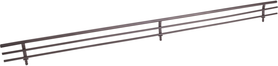 Shoe Fences 29'' Wide Dark Bronze Wire Shoe Fence for Shelving SF29-ORB