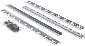 Polished Chrome STORAGE WITH STYLE® Metal Pilaster Set for Pullout Baskets SWS-PILKITPC