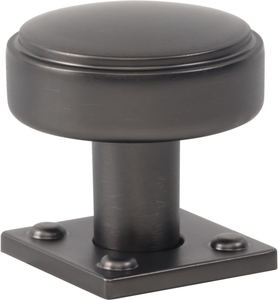 Benning Knob With Backplate 1 1/4'' Slate A540-SL