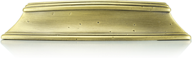 3-1/2'' cc Bin Pull, Burnish Brass Finish 10376BB