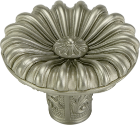 Edgar Berebi Nantucket Knob In Satin Nickel Plate 7177-22