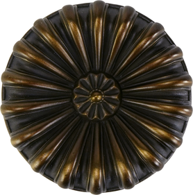 Edgar Berebi Nantucket Knob In Vintage Bronze Plate 7177VB