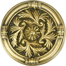 Edgar Berebi Geneve Knob In Florentine Gold Plate 7179FG