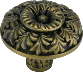 Edgar Berebi Tremont Knob In Vintage Bronze Plate 7725VB