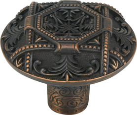 Edgar Berebi Portsmouth Knob In Oil Rub Bronze Plate 7744-44