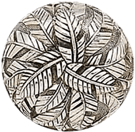 Key Largo Knob Burnish Silver Finish 7780/6