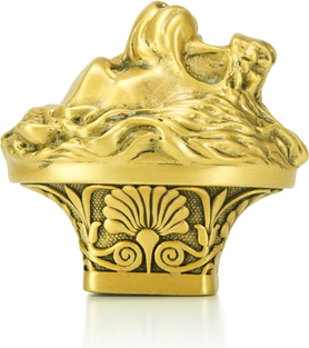 Lion In Winter Knob Florentine Gold Finish 8196/FG