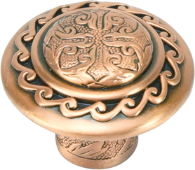 Americana Knob, Burnish Copper 8296BC