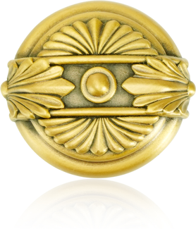 Nantucket Knob Museum Gold Finish 8368/1