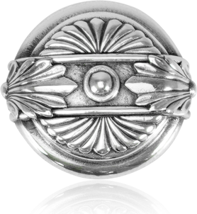 Nantucket Knob Burnish Silver Finish 8368/6