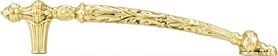 Vertical Only Belleview Pull 6'' cc, Florentine Gold 8387FG