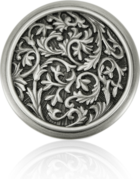 Glendale Court Knob Antique Nickel Finish 8457AN