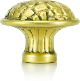 Alligator Knob Florentine Gold Finish 8535FG