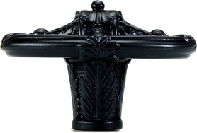 Nantucket Oval Cut Out Knob 1-1/16'', Matte Black 8568/4
