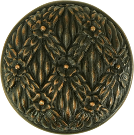 Edgar Berebi Regina Knob In Oil Rub Bronze Plate 9636-44