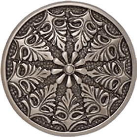 Toulouse Knob, Antique Nickel Finish 9637AN