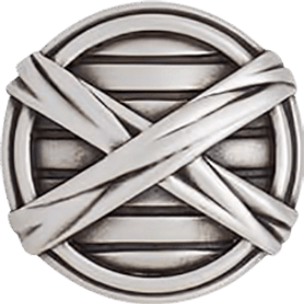 Berkley Knob, Matte Silver Finish 9862MS