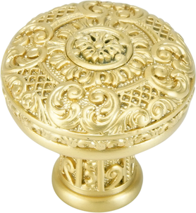 Monterey Knob, Satin Gold Plate 9870SG