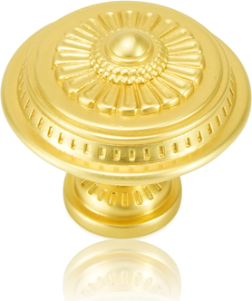 Jamestown Knob Satin Gold Finish 9885SG