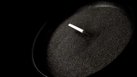 Bijou Cinch Finger Pull 1-1/2'' cc 2-1/2'' x 2-1/4'' Satin Nickel Finish B075003-SN