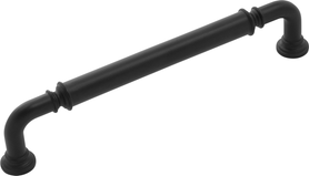 Berkshire Pull 6-5/16'' cc Matte Black Finish B079922-MB