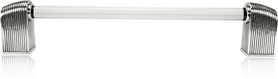 Urban Metro Oxford Ii 10'' cc Appliance Pull, Burnish Silver Plate G101600/BS