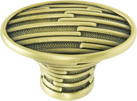 Urban Metro Newbury Knob, Burnish Brass Plate 100831/BB