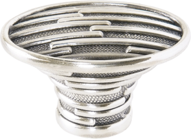 Urban Metro Newbury Knob, Burnish Silver Plate 100831/BS