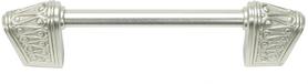 Urban Metro Rivoli 4'' cc Knob-pull, Satin Nickel Plate 101384/SN