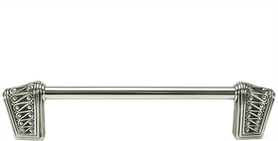 Urban Metro Rivoli 6'' cc Pull, Burnish Silver Plate 101576/BS