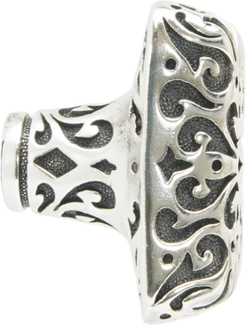 Urban Metro Via Veneto Knob, Burnish Silver Plate 101861/BS