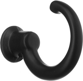 Beslagsboden Loop hook black pair BB231