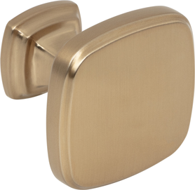 Fontana 1-3/8'' Length Square Knob 782SBZ