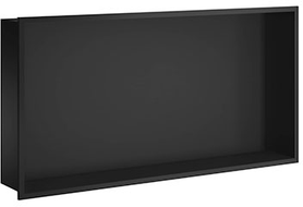 Sideline Shower Niche Black Stainless Steel 24 X 24 DB5023