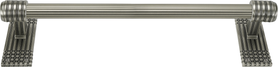Wilton 18'' Large Towel Bar, Reeded Handle, Antique Nickel Finish 2100R/18/AN