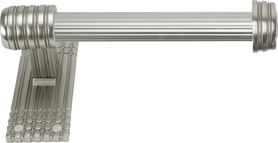 Wilton Tissue Bar Right, Reeded Handle, Satin Nickel Finish 2116R/SN