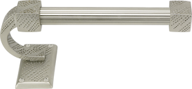 Sutton Tissue Bar Right, Reeded Handle, Satin Nickel Finish 2201R/SN