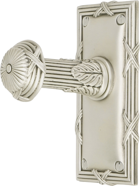 Hyde Park Hook, Rectangular Back Plate, Polish Gold Finish 2257SN